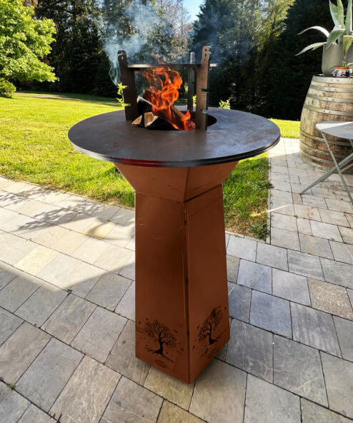 Plancha 700 Corten