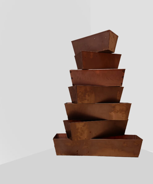 Jardinière Corten